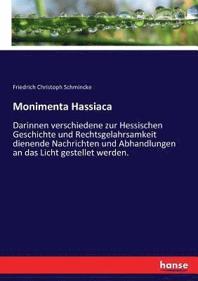 Monimenta Hassiaca 1