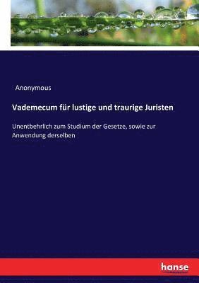 bokomslag Vademecum fr lustige und traurige Juristen