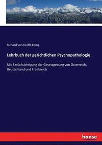 bokomslag Lehrbuch der gerichtlichen Psychopathologie