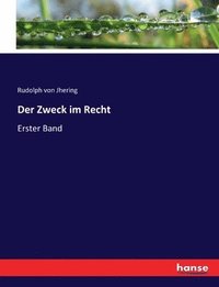 bokomslag Zweck im Recht