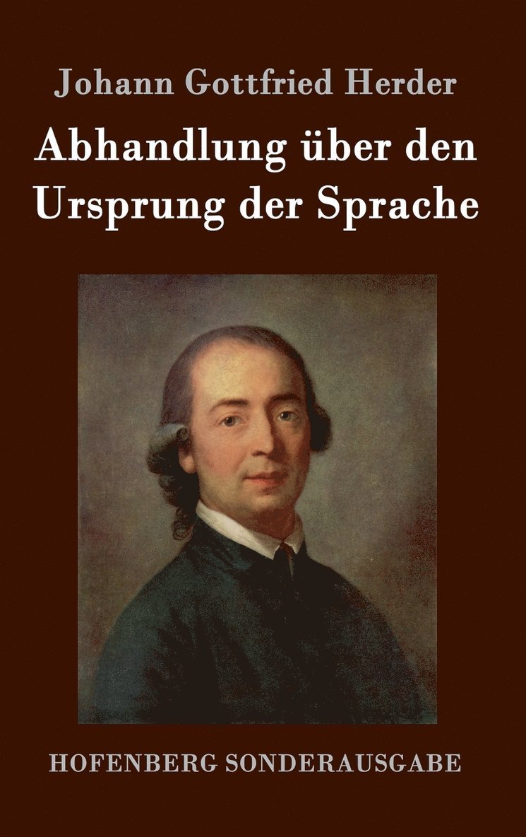 Abhandlung ber den Ursprung der Sprache 1