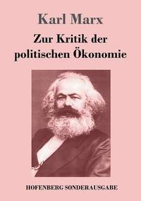 bokomslag Zur Kritik der politischen Ökonomie
