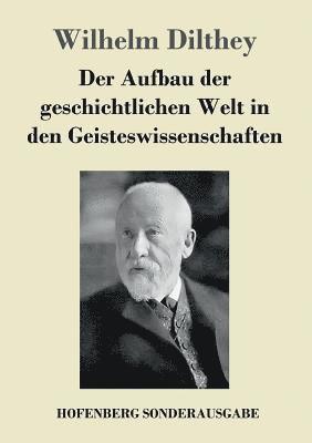 bokomslag Aufbau der geschichtlichen Welt in den Geisteswissenschaften
