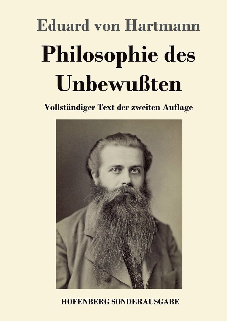 Philosophie des Unbewußten