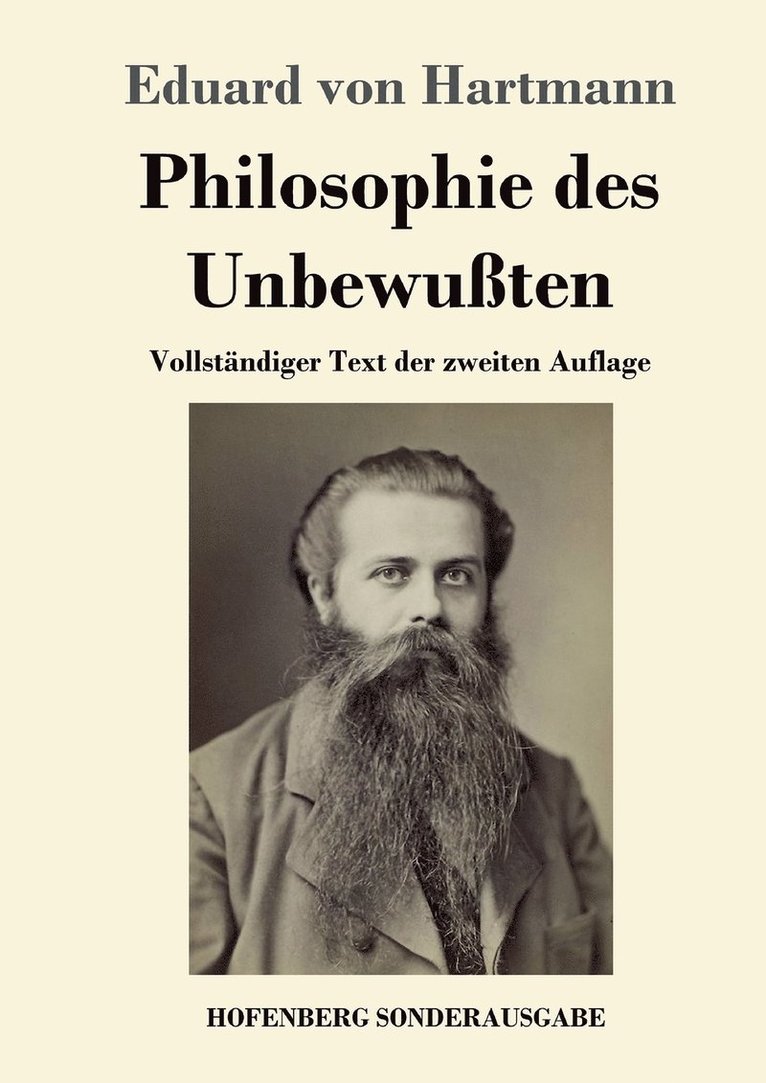 Philosophie des Unbewuten 1