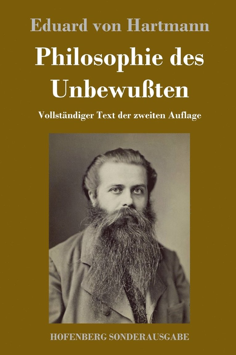 Philosophie des Unbewuten 1