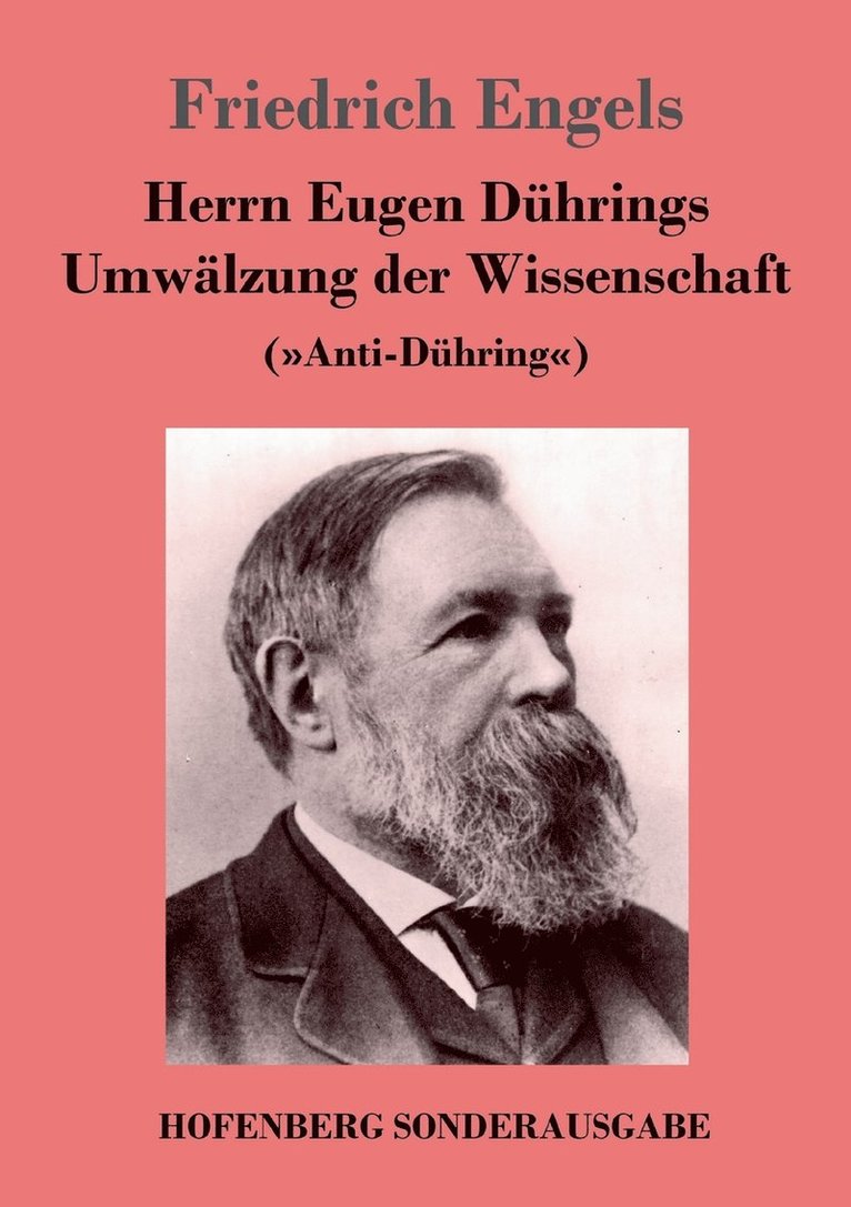 Herrn Eugen Dhrings Umwlzung der Wissenschaft 1