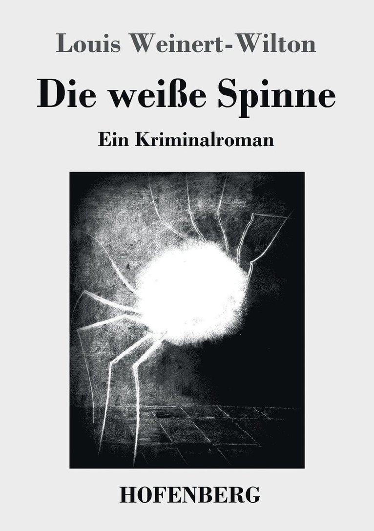 weiße Spinne