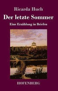 bokomslag letzte Sommer