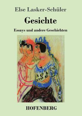 Else Lasker-Schüler - Gesichte, Häftad