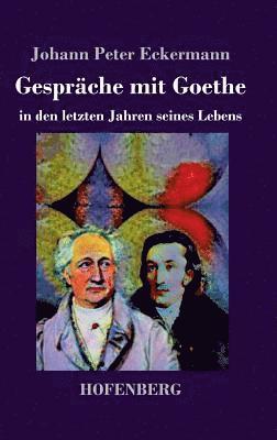 bokomslag Gesprche mit Goethe in den letzten Jahren seines Lebens