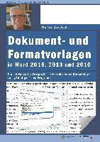 bokomslag Dokument- und Formatvorlagen in Word 2016, 2013 und 2010