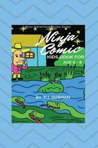 bokomslag Ninja Comic Kids Book For Age 6 - 8