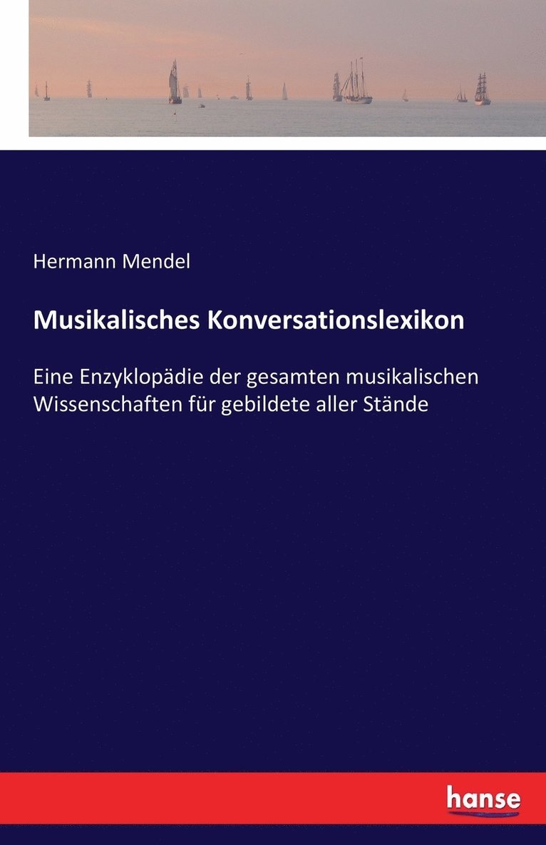 Musikalisches Konversationslexikon 1
