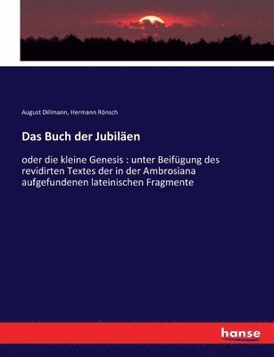 bokomslag Das Buch der Jubilen