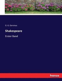 bokomslag Shakespeare: Erster Band