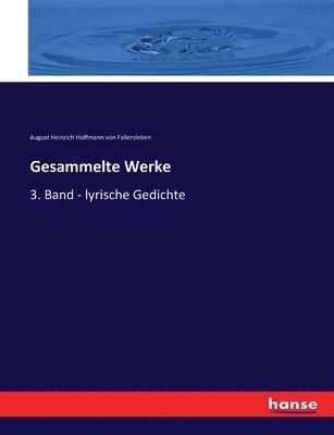 bokomslag Gesammelte Werke