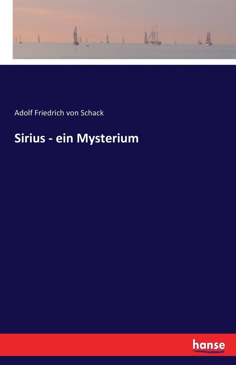 Sirius - ein Mysterium 1
