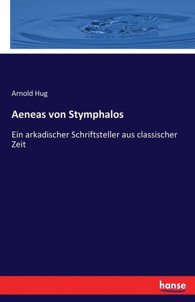 bokomslag Aeneas von Stymphalos