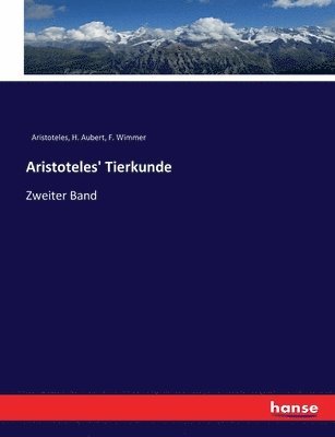 bokomslag Aristoteles' Tierkunde