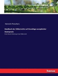 bokomslag Handbuch des Vlkerrechts auf Grundlage europischer Staatspraxis