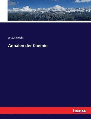 bokomslag Annalen der Chemie