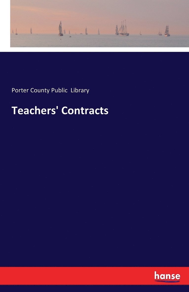 Teachers' Contracts 1