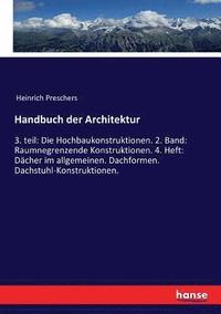 bokomslag Handbuch der Architektur