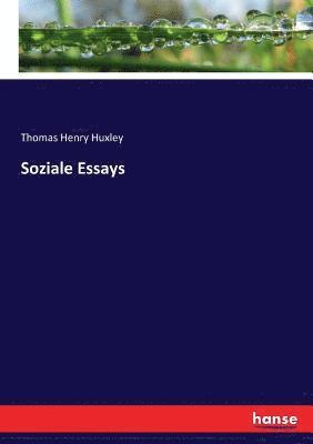 bokomslag Soziale Essays