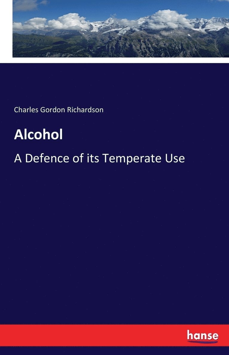 Charles Richardson, Charles Gordon Richardson - Alcohol, Häftad