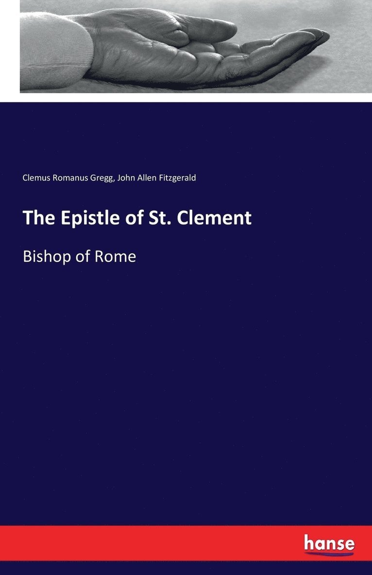 The Epistle of St. Clement 1