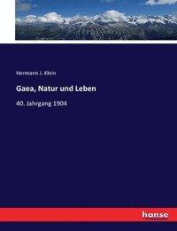 bokomslag Gaea, Natur Und Leben