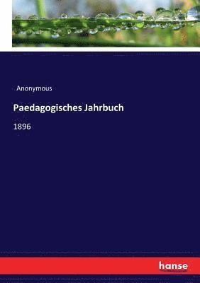 bokomslag Paedagogisches Jahrbuch