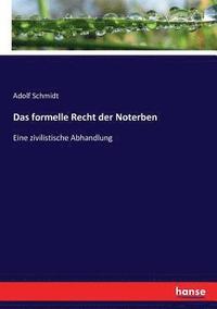 bokomslag formelle Recht der Noterben