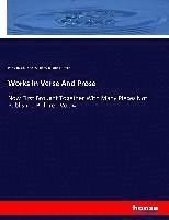 bokomslag Works In Verse And Prose