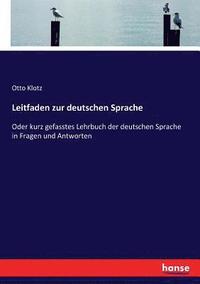 bokomslag Leitfaden zur deutschen Sprache