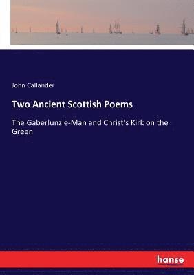 bokomslag Two Ancient Scottish Poems