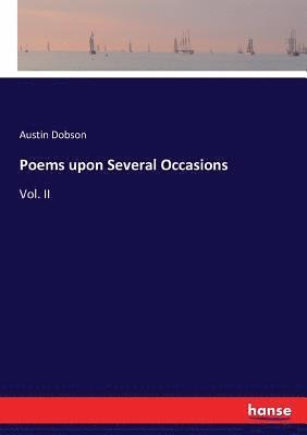 Poems upon Several Occasions 1