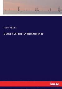 bokomslag Burns's Chloris - A Remniscence