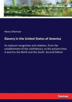 bokomslag Slavery in the United States of America