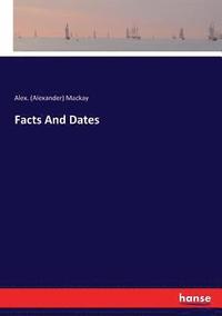 bokomslag Facts And Dates