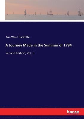 bokomslag Journey Made in the Summer of 1794