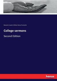 bokomslag College sermons
