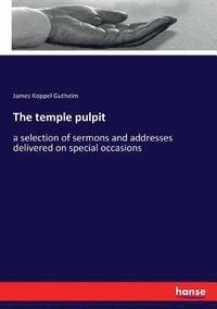 bokomslag temple pulpit