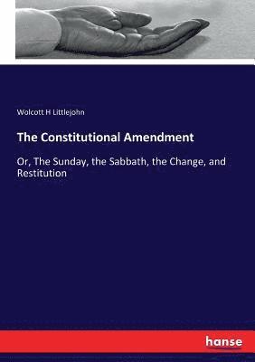 bokomslag Constitutional Amendment