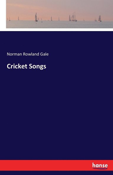 bokomslag Cricket Songs