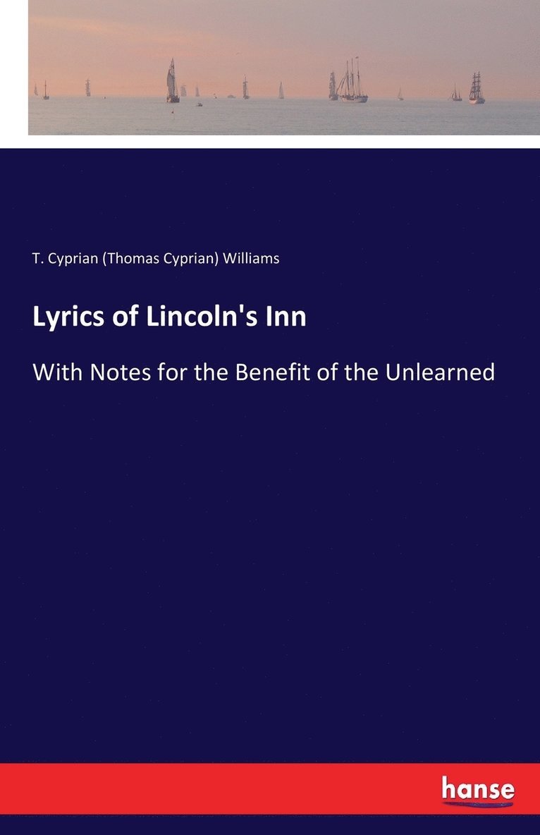 Lyrics of Lincoln's Inn 1