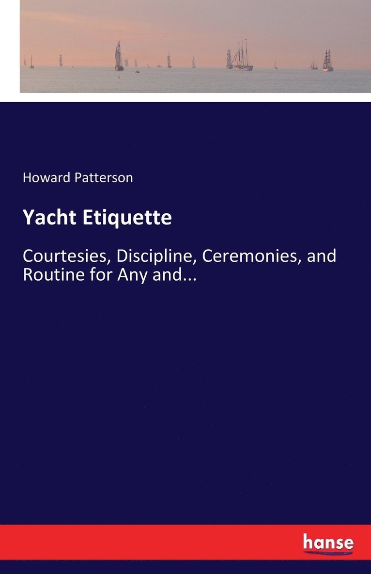 Yacht Etiquette 1