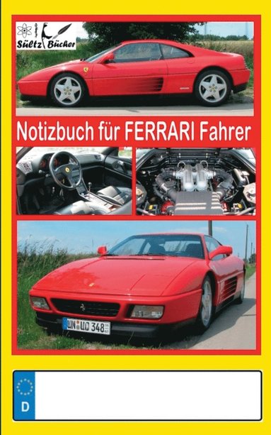 bokomslag Notizbuch fr Ferrari-Fahrer