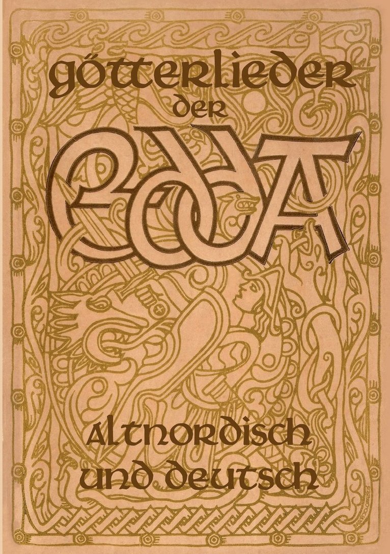 Götterlieder der Edda - Altnordisch und deutsch